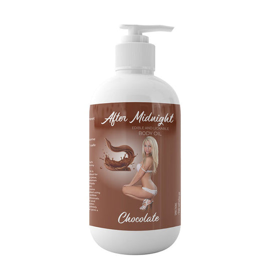 Chocolate Edible Kissable Body Massage Oil - 250ml - GumDropAus