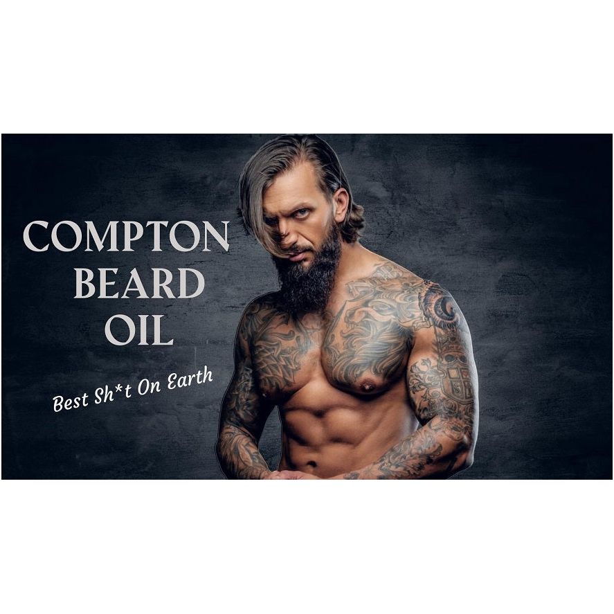 Compton Maple Burbon Beard Oil - GumDropAus