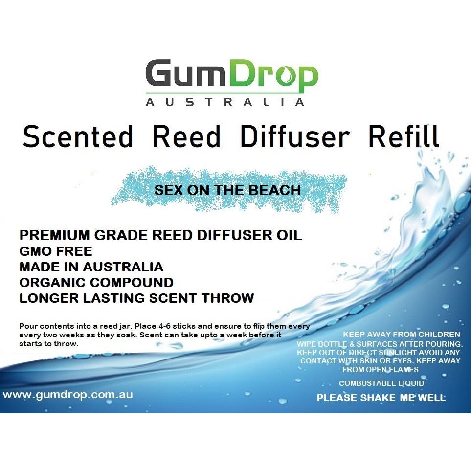 SEX ON THE BEACH REED DIFFUSER REFILL - GumDropAus