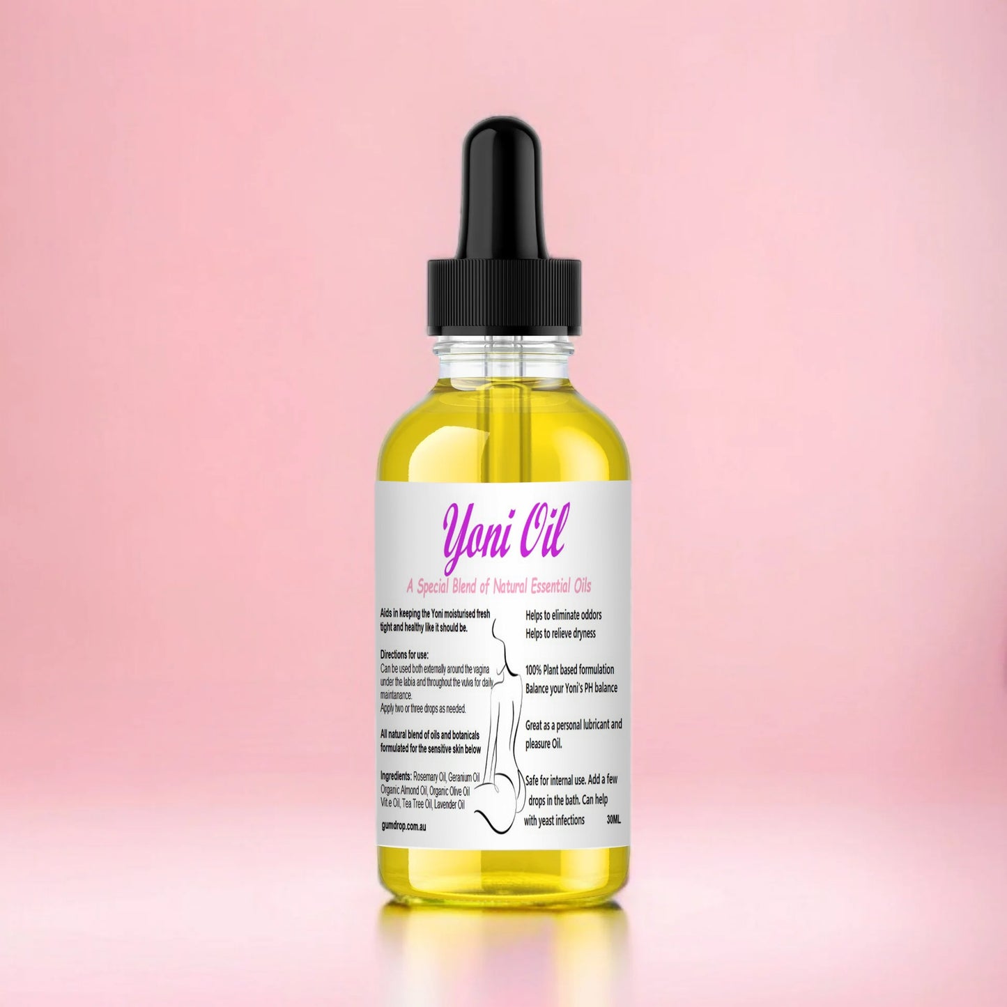 YONI OIL All Natural, Detox, Tightening, Cleansing 30ml