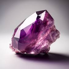 Amethyst Crystal & Botanical Infused Scented Candle CALMING - GumDropAus