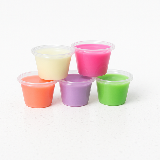 Highly Scented Pure Soy Wax Melts - Shot Pot - 5 X Fragrances