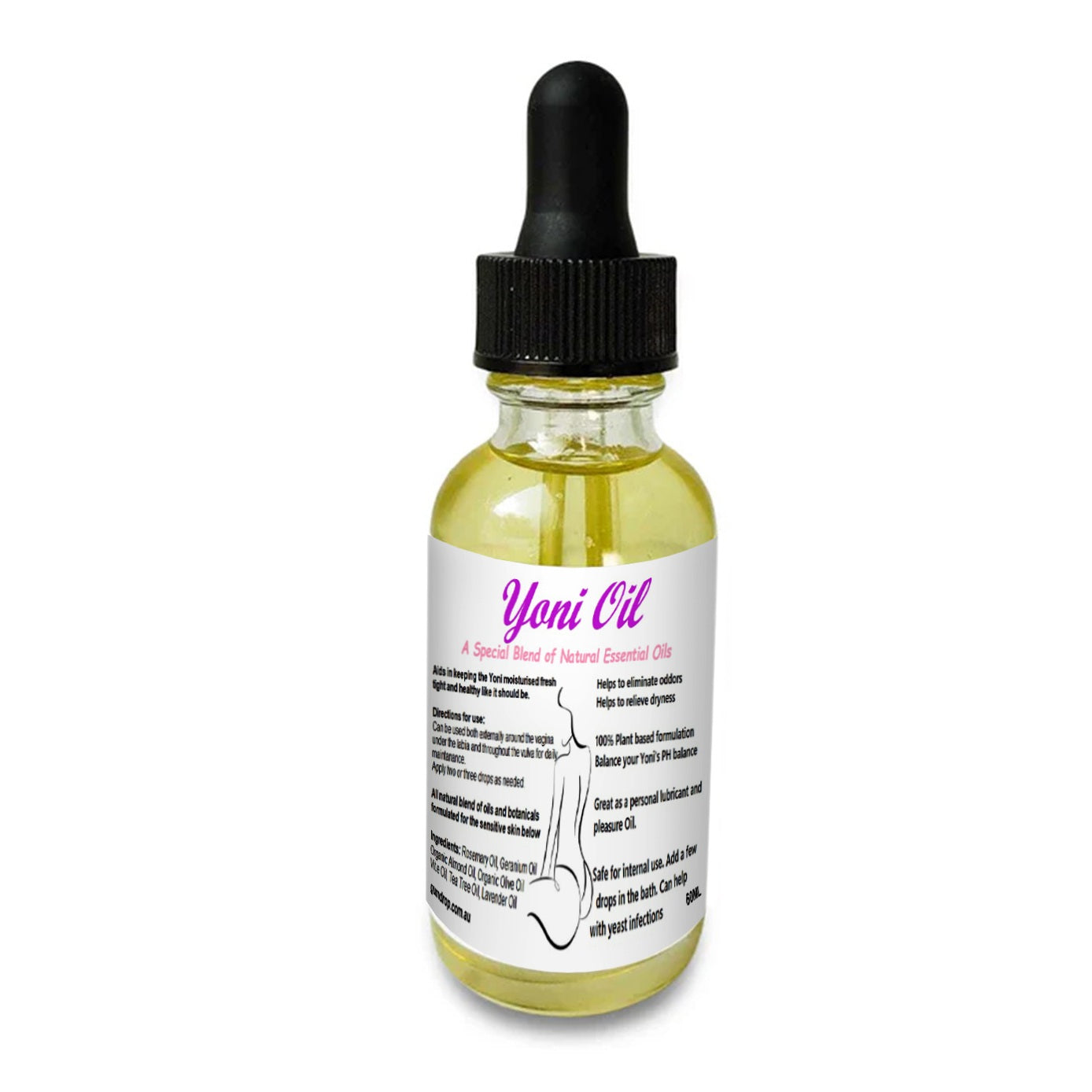 YONI OIL All Natural, Detox, Tightening, Cleansing 30ml