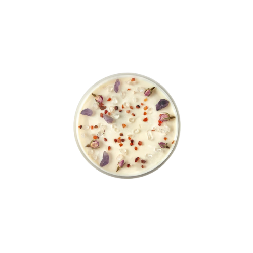 Crystal & Botanical Infused Candles