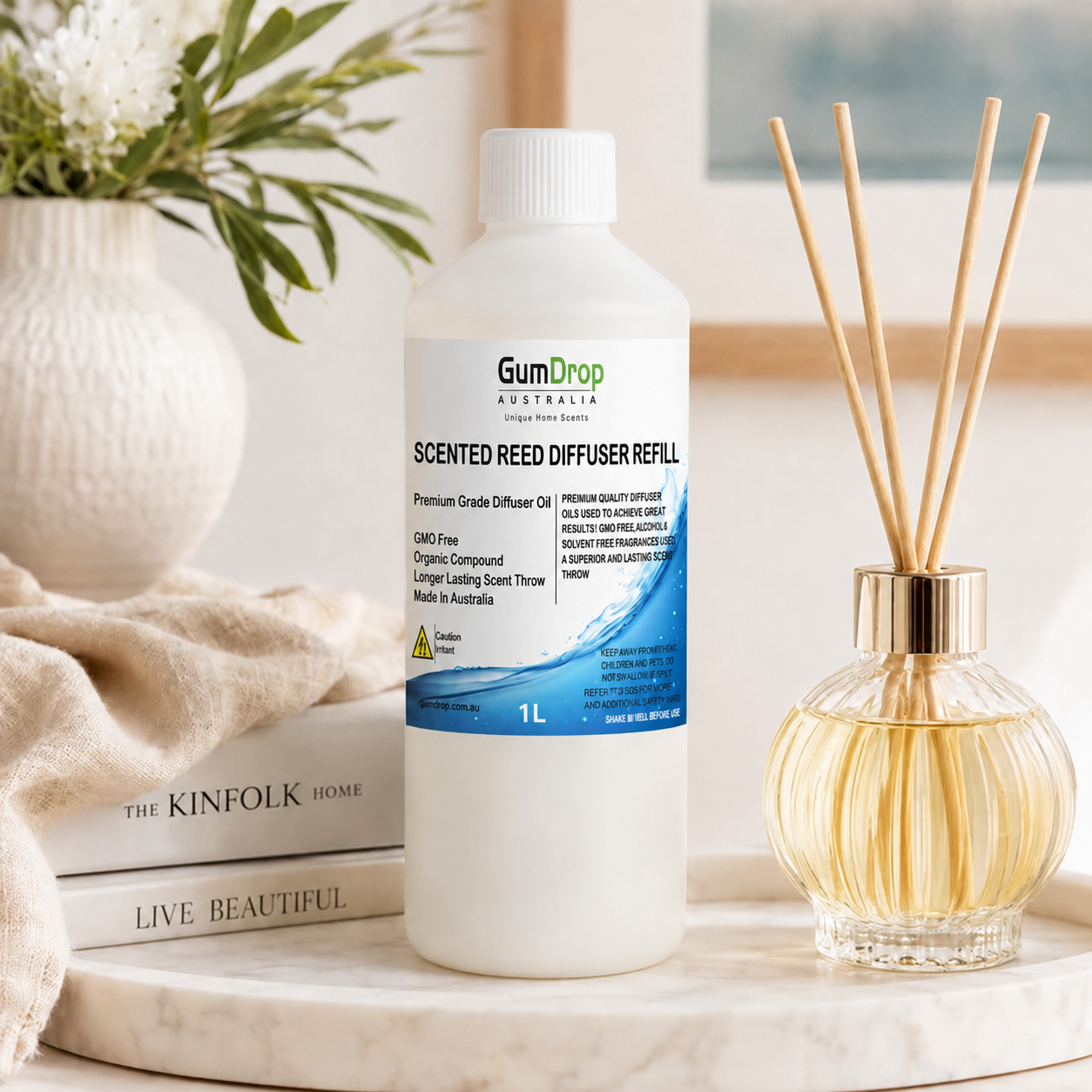 Scented Reed Diffuser Refill 1L