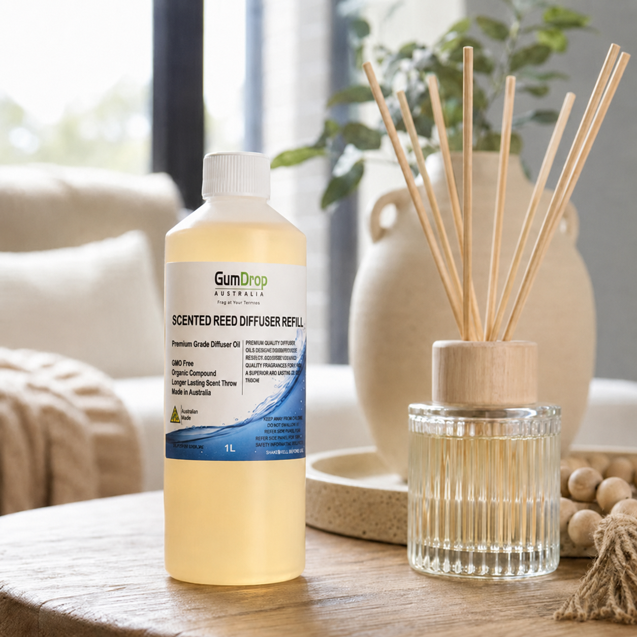 Scented Reed Diffuser Refill 1L
