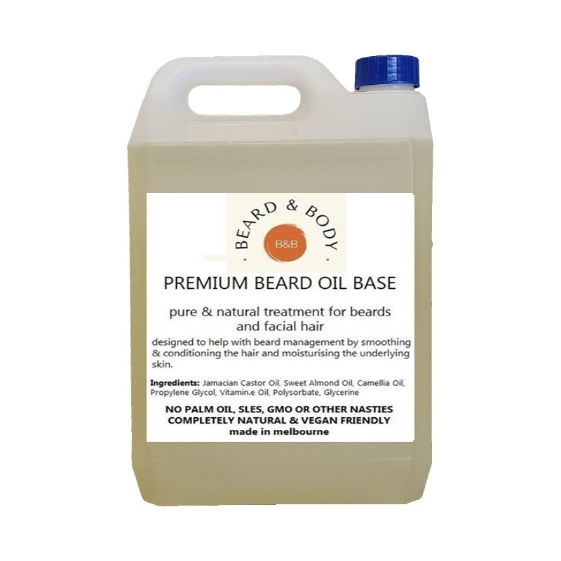 PREMIUM GRADE BEARD OIL BASE - GumDropAus