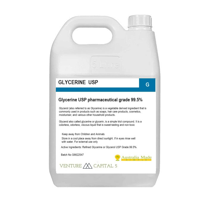 Glycerine Refined USP 99.9% Glycerol Pharmaceutical Grade Palm Oil Free - GumDropAus
