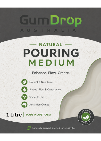 Natural Pouring Medium - GumDropAus