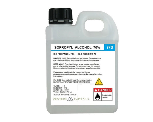 ISOPROPYL ALCOHOL 70% IPA - RUBBING ALCOHOL - 2.5 LT - GumDropAus