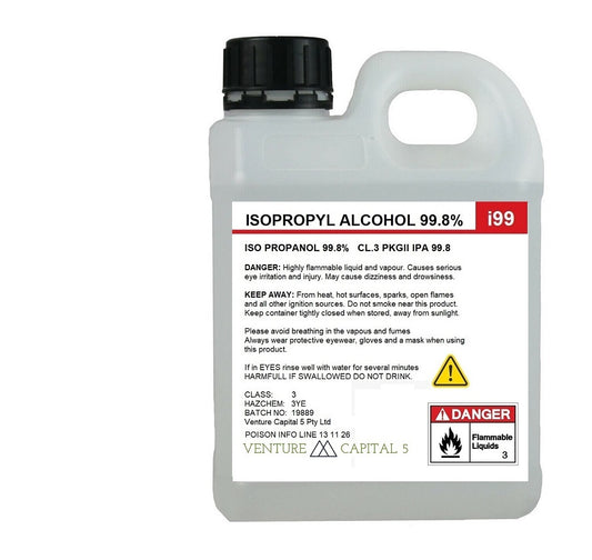 ISOPROPYL ALCOHOL 99.9% IPA - RUBBING ALCOHOL - 2.5 LT - GumDropAus
