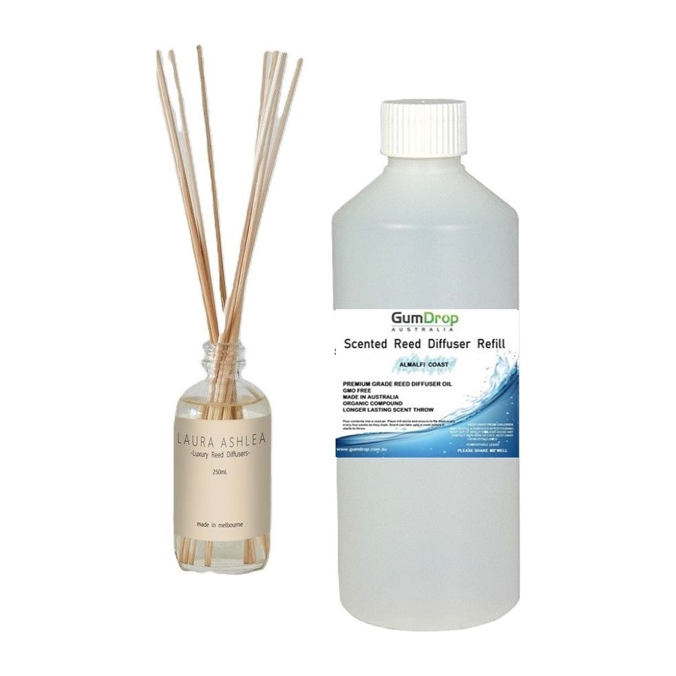 LEMONGRASS & GINGER REED DIFFUSER OIL REFILL - GumDropAus