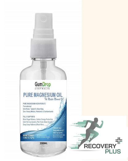 Magnesium Oil - Sports Recovery 250ml - GumDropAus