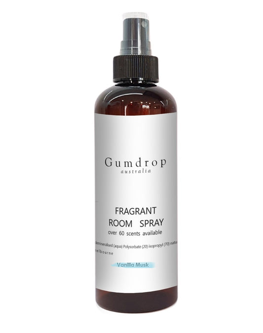 Vanilla Musk Fragrant Room Spray 250ml - GumDropAus
