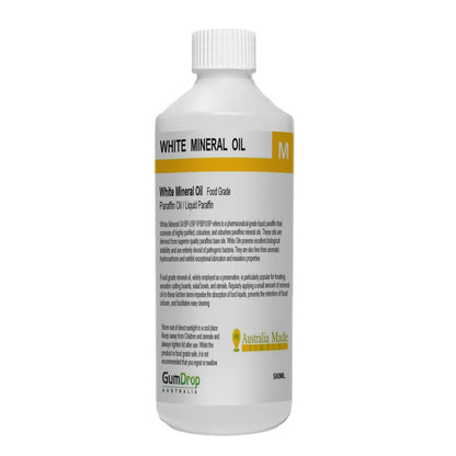 White Mineral Oil - Food Grade Light Liquid Paraffin Oil - Australian Made