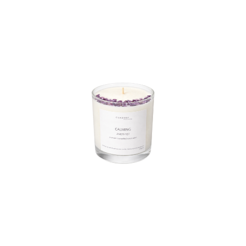Amethyst Crystal Infused Scented Candle from Gumdrop Australia