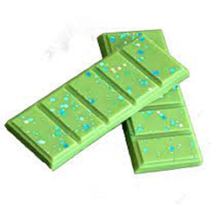 Coconut and Lime soy wax melt snap bar from Gumdrop Australia