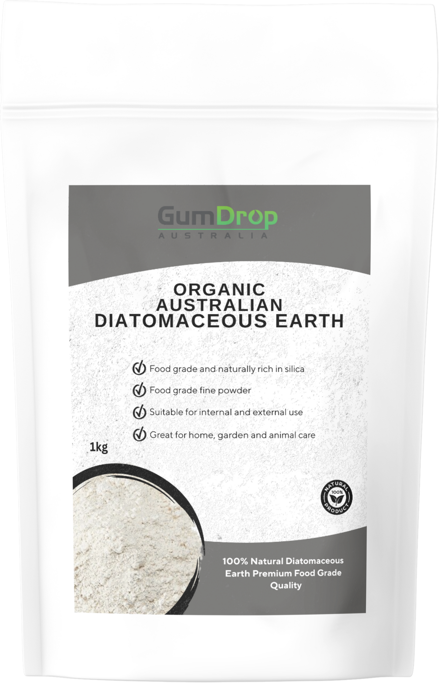 Food Grade Diatomaceous Earth - GumDropAus