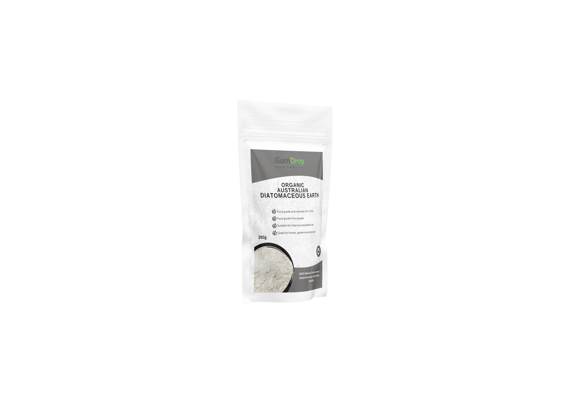 Food Grade Diatomaceous Earth - GumDropAus
