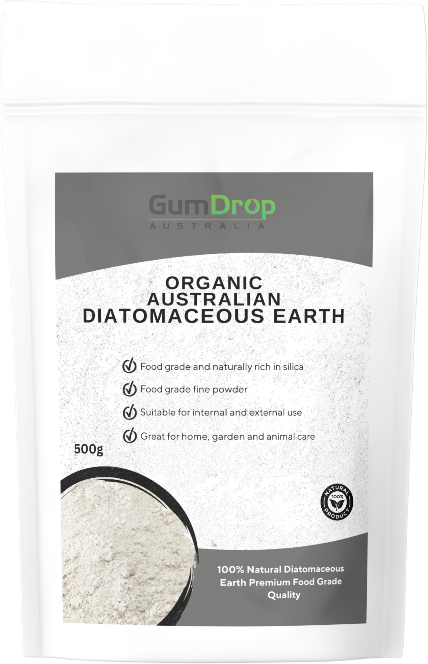Food Grade Diatomaceous Earth - GumDropAus