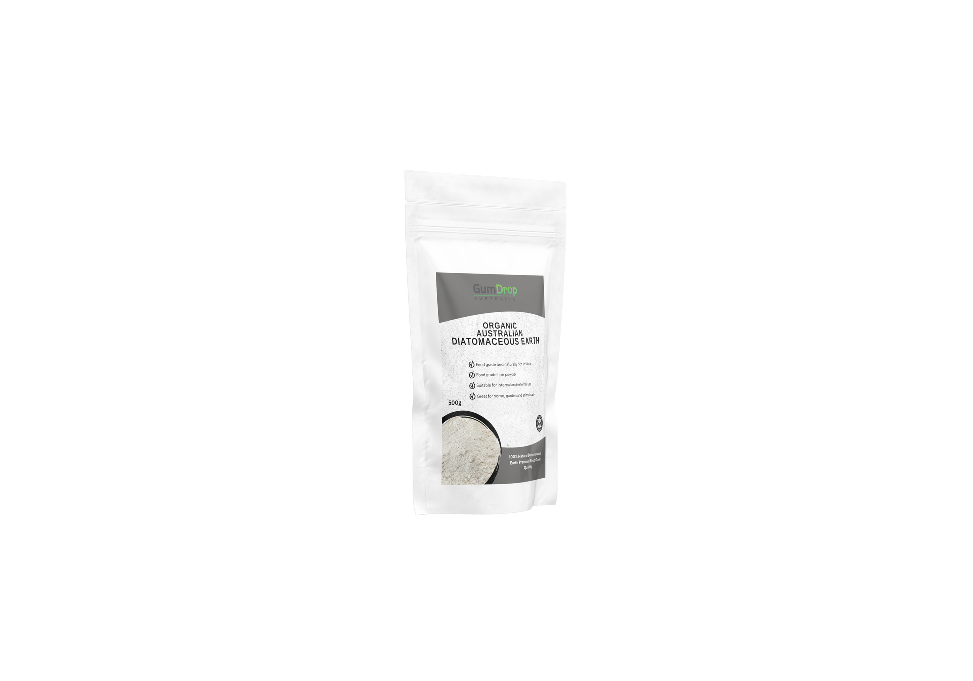 Food Grade Diatomaceous Earth - GumDropAus