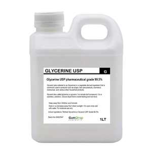 Glycerine Refined USP 99.9% Glycerol Pharmaceutical Grade Palm Oil Free - GumDropAus