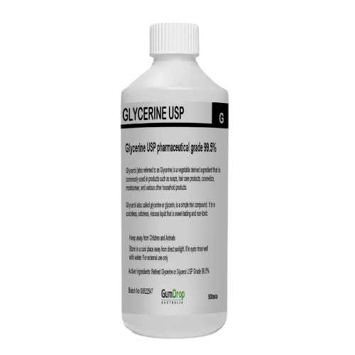 Propylene Glycol USP & Glycerine Refined USP Pharmaceutical Grade 500ml SET - GumDropAus