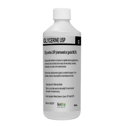 Propylene Glycol USP & Glycerine Refined USP Pharmaceutical Grade 500ml SET - GumDropAus
