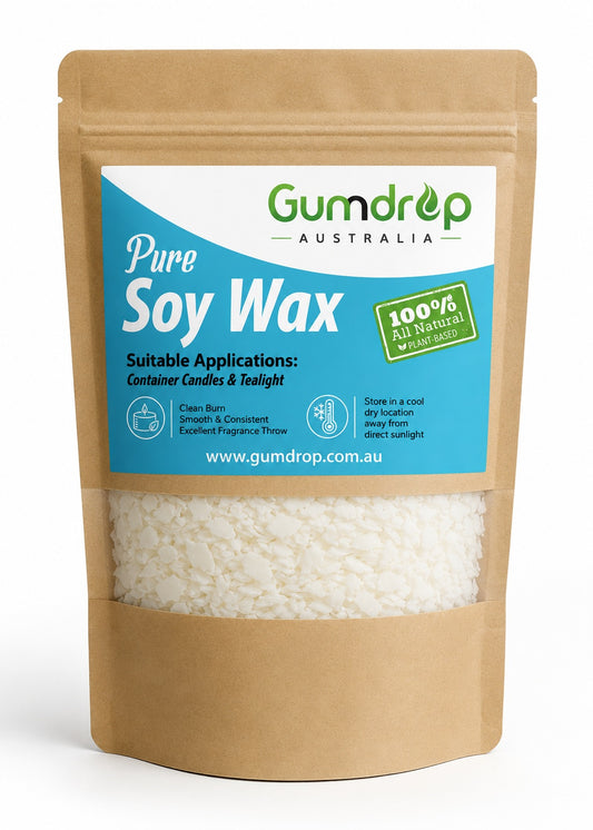 Soy wax for candle making from Gumdrop Australia