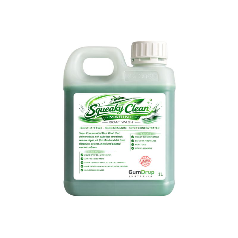 Squeaky Clean Marine Boat Wash from Gumdrop Australia