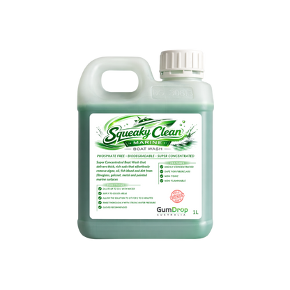 Squeaky Clean Marine Boat Wash from Gumdrop Australia