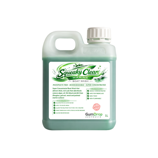 Squeaky Clean Marine Boat Wash from Gumdrop Australia